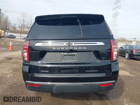 2024 Chevrolet Suburban Premier with VIN 1GNSKFKT7RR352859, listed as a IAAI auction lot 41814407 with 5,234 mi miles and . Bid and sale history available at DreamBid. Image 16.