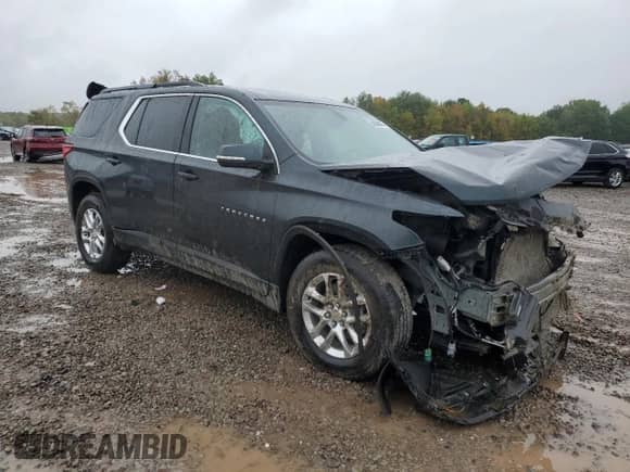 2021 Chevrolet Traverse LT Cloth с VIN 1GNERGKW8MJ172838, выставлен на аукционе Copart как лот 82038675 с пробегом 46 982 миль миль и Списание • Salvage title. История ставок и продаж доступна на DreamBid. Изображение 4.
