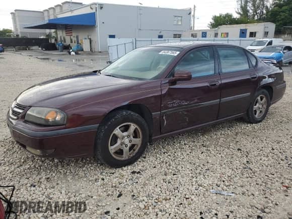 2003 Chevrolet Impala LS с VIN 2G1WH52K539134245, выставлен на аукционе Copart как лот 84367565 с пробегом 142 082 миль миль и Списание • Salvage title. История ставок и продаж доступна на DreamBid. Изображение 1.