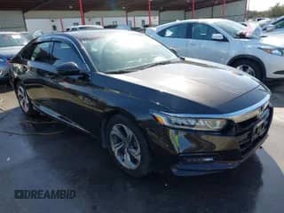 2018 Honda Accord EX-L with VIN 1HGCV2F6XJA027497, listed as a IAAI auction lot 41695138 with 88,104 mi miles and . Bid and sale history available at DreamBid. Image 1.