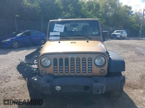 2015 Jeep Wrangler Sport with VIN 1C4AJWAG7FL619816, listed as a IAAI auction lot 43445082 with 151,063 mi miles and . Bid and sale history available at DreamBid. Image 13.