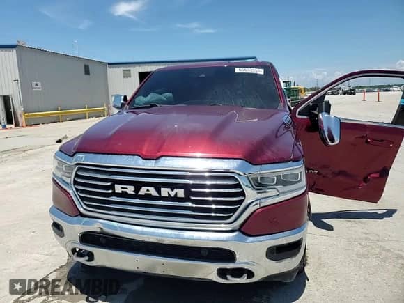 2023 Ram 1500 Longhorn with VIN 1C6SRFKT4PN514611, listed as a Copart auction lot 65633555 with 20,323 mi miles and Salvage title. Bid and sale history available at DreamBid. Image 13.