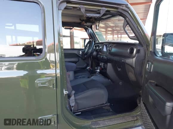 2022 Jeep Wrangler Unlimited Sport S с VIN 1C4HJXDG1NW132866, выставлен на аукционе IAAI как лот 43436459 с пробегом 56 107 миль миль и . История ставок и продаж доступна на DreamBid. Изображение 5.