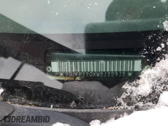 1998 Chevrolet Camaro Police Police с VIN 2G1FP22GXW2122912, выставлен на аукционе Copart как лот 46427695 с пробегом 163 488 миль миль и Списание • Salvage title. История ставок и продаж доступна на DreamBid. Изображение 12.