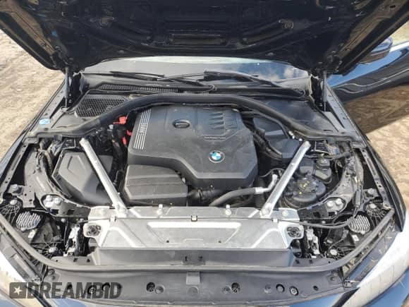 2024 BMW 4 Series 430i xDrive with VIN WBA43AT02RCN28707, listed as a Copart auction lot 84617304 with Not provided miles and Salvage title. Bid and sale history available at DreamBid. Image 11.