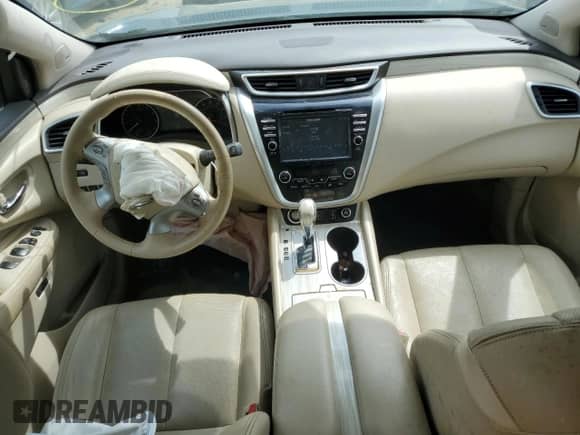 2017 Nissan Murano SL with VIN 5N1AZ2MH2HN126103, listed as a Copart auction lot 50936075 with 129,403 mi miles and Salvage title. Bid and sale history available at DreamBid. Image 8.