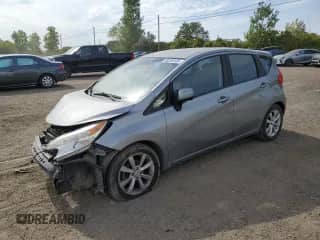 2014 Nissan Note SV with VIN 3N1CE2CP4EL360470, listed as a Copart auction lot 80289105 with 97,859 mi miles and Salvage title. Bid and sale history available at DreamBid. Image 1.