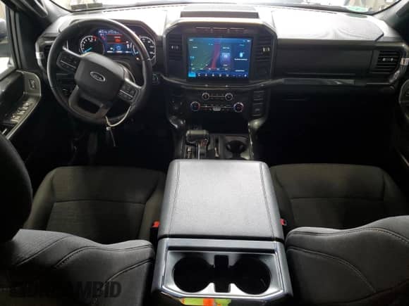 2022 Ford F-150 XLT с VIN 1FTEW1EP0NFC10098, выставлен на аукционе Copart как лот 81243385 с пробегом 48 435 миль миль и Чистый • Clean title. История ставок и продаж доступна на DreamBid. Изображение 8.