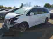 2016 Toyota Sienna SE with VIN 5TDXK3DC3GS762146, listed as a Copart auction lot 84896105 with 134,056 mi miles and Salvage title. Bid and sale history available at DreamBid. Image 1.