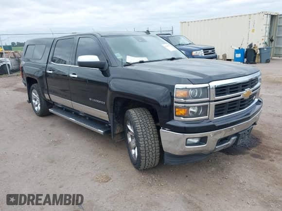 2014 Chevrolet Silverado 1500 LTZ with VIN 3GCUKSEC5EG301747, listed as a IAAI auction lot 42445832 with 169,483 mi miles and . Bid and sale history available at DreamBid. Image 1.