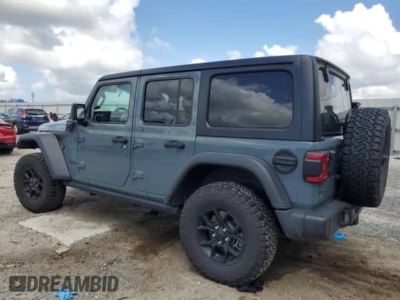 2024 Jeep Wrangler Willys с VIN 1C4RJXN60RW209694, выставлен на аукционе Copart как лот 70931155 с пробегом 19 287 миль миль и Списание • Salvage title. История ставок и продаж доступна на DreamBid. Изображение 2.