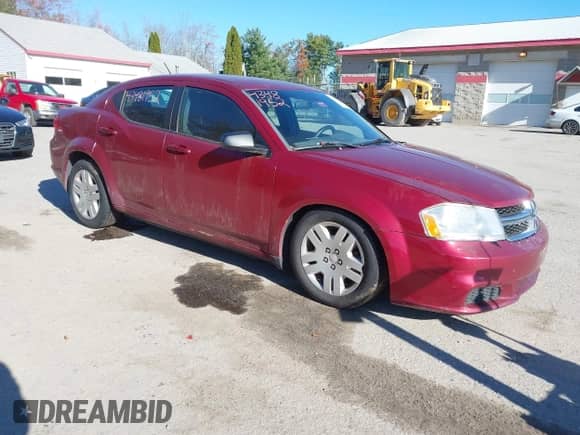 2014 Dodge Avenger SE z VIN 1C3CDZAB6EN196319, wystawiony jako IAAI lot #43481952 z przebiegiem 206 917 mil mil oraz . Historia ofert i sprzedaży dostępna na DreamBid. Obrazek 1.