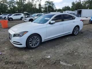 2015 Hyundai Genesis 3.8L с VIN KMHGN4JE4FU055145, выставлен на аукционе Copart как лот 81218525 с пробегом 154 217 миль миль и Чистый • Clean title. История ставок и продаж доступна на DreamBid. Изображение 1.