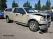 2007 Ford F-150 XLT with VIN 1FTPX14V37NA26014, listed as a Copart auction lot 85337995 with 219,676 mi miles and Salvage title. Bid and sale history available at DreamBid. Image 4.
