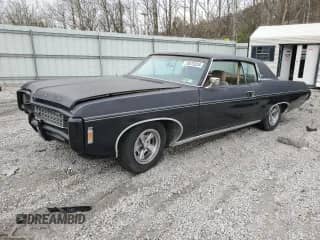 1969 Chevrolet Caprice с VIN 166479U185483, выставлен на аукционе Copart как лот 78575324 с пробегом 59 666 миль миль и Списание • Salvage title. История ставок и продаж доступна на DreamBid. Изображение 1.