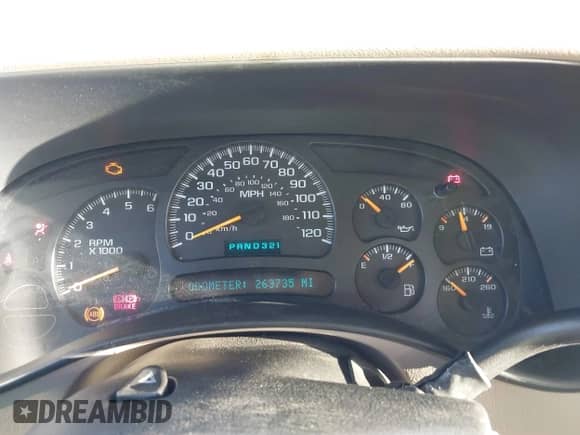 2003 Chevrolet Tahoe LS с VIN 1GNEC13V63J162084, выставлен на аукционе IAAI как лот 43373669 с пробегом 263 735 миль миль и . История ставок и продаж доступна на DreamBid. Изображение 7.