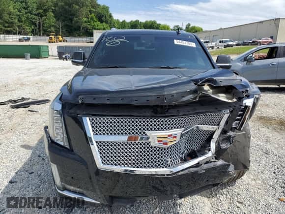 2018 Cadillac Escalade ESV Platinum with VIN 1GYS4KKJXJR360303, listed as a Copart auction lot 54401285 with 94,802 mi miles and Salvage title. Bid and sale history available at DreamBid. Image 5.