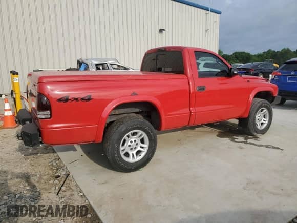 2003 Dodge Dakota with VIN 1D7GG36N23S168803, listed as a Copart auction lot 53132835 with 113,898 mi miles and Salvage title. Bid and sale history available at DreamBid. Image 3.