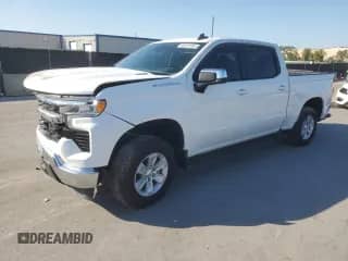 2024 Chevrolet Silverado 1500 LT with VIN 3GCPACEK5RG441719, listed as a Copart auction lot 89515095 with 4,661 mi miles and Salvage title. Bid and sale history available at DreamBid. Image 1.