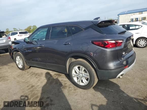 2021 Chevrolet Blazer LT with VIN 3GNKBHRS3MS565872, listed as a Copart auction lot 84258475 with 19,083 mi miles and Salvage title. Bid and sale history available at DreamBid. Image 2.
