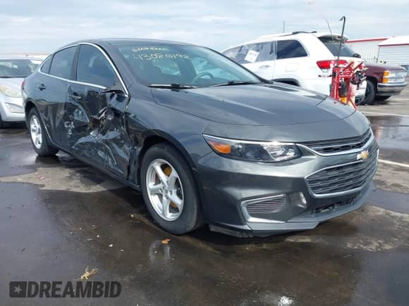 2018 Chevrolet Malibu LS with VIN 1G1ZB5ST8JF111022, listed as a IAAI auction lot 43080192 with 108,127 mi miles and . Bid and sale history available at DreamBid. Image 1.