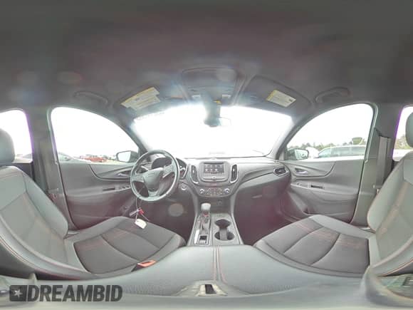 2022 Chevrolet Equinox RS with VIN 2GNAXWEV1N6152138, listed as a Copart auction lot 65270585 with 54,592 mi miles and Salvage title. Bid and sale history available at DreamBid. Image 14.