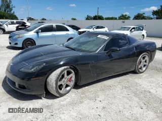 2007 Chevrolet Corvette with VIN 1G1YY26U175128612, listed as a Copart auction lot 84604495 with 66,207 mi miles and Salvage title. Bid and sale history available at DreamBid. Image 1.