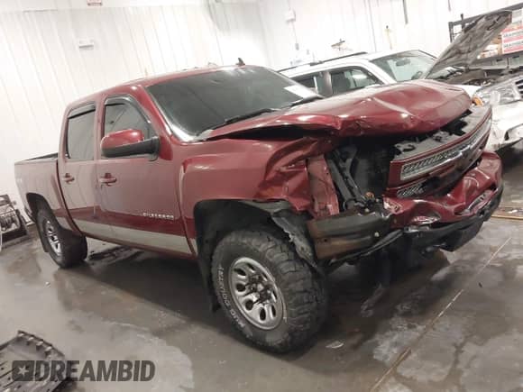 2013 Chevrolet Silverado 1500 LTZ with VIN 3GCPKTE70DG364758, listed as a IAAI auction lot 42200342 with 180,596 mi miles and . Bid and sale history available at DreamBid. Image 1.