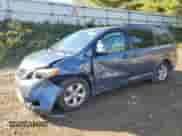 2014 Toyota Sienna LE with VIN 5TDKK3DC8ES481743, listed as a Copart auction lot 82338655 with 159,465 mi miles and Clean title. Bid and sale history available at DreamBid. Image 1.