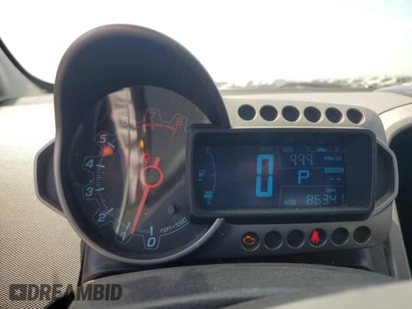2015 Chevrolet Sonic LTZ with VIN 1G1JE6SB4F4122636, listed as a Copart auction lot 70532155 with 86,341 mi miles and Salvage title. Bid and sale history available at DreamBid. Image 9.