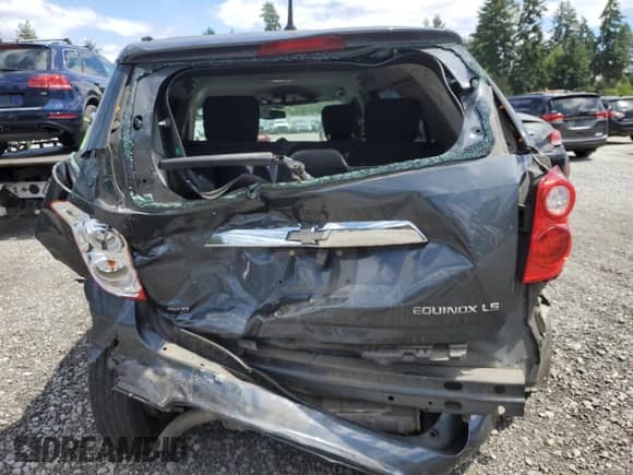 2010 Chevrolet Equinox LS z VIN 2CNFLCEW3A6349254, wystawiony jako Copart lot #64866875 z przebiegiem 168 983 mil mil oraz Szkoda całkowita • Salvage title. Historia ofert i sprzedaży dostępna na DreamBid. Obrazek 6.