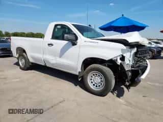 2024 Chevrolet Silverado 1500 Work Truck с VIN 3GCNAAEK1RG106629, выставлен на аукционе Copart как лот 83849895 с пробегом 12 462 миль миль и Списание • Salvage title. История ставок и продаж доступна на DreamBid. Изображение 4.