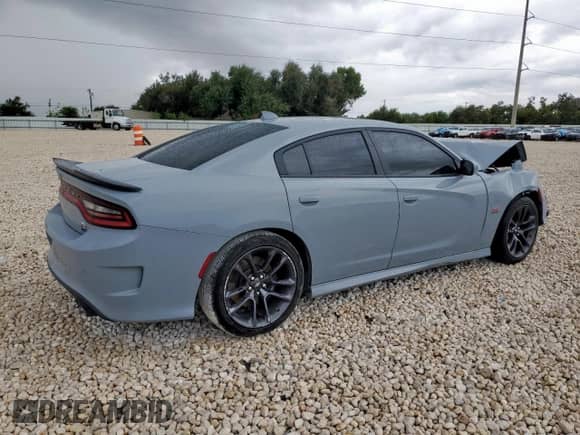 2022 Dodge Charger Scat Pack z VIN 2C3CDXGJ4NH231497, wystawiony jako Copart lot #82140525 z przebiegiem 78 986 mil mil oraz Szkoda całkowita • Salvage title. Historia ofert i sprzedaży dostępna na DreamBid. Obrazek 3.