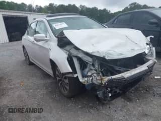 2014 Honda Accord EX-L with VIN 1HGCR6F56EA005411, listed as a IAAI auction lot 42423930 with 194,348 mi miles and . Bid and sale history available at DreamBid. Image 1.