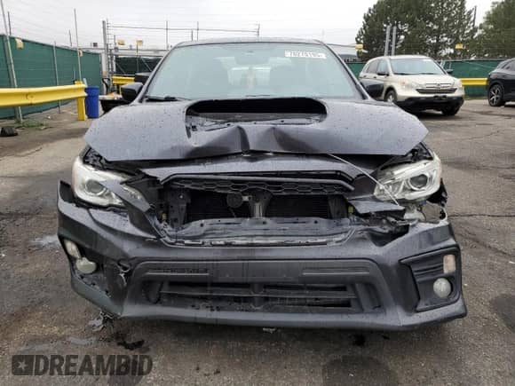 2018 Subaru WRX Premium with VIN JF1VA1C63J9834114, listed as a Copart auction lot 70270195 with 81,614 mi miles and Salvage title. Bid and sale history available at DreamBid. Image 5.