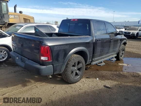 2019 Ram 1500 Warlock z VIN 1C6RR7LG0KS724784, wystawiony jako Copart lot #81488764 z przebiegiem 57 547 mil mil oraz Szkoda całkowita • Salvage title. Historia ofert i sprzedaży dostępna na DreamBid. Obrazek 3.