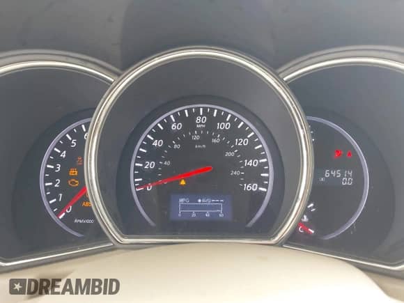 2011 Nissan Murano SL with VIN JN8AZ1MU1BW070026, listed as a IAAI auction lot 42943806 with 64,514 mi miles and . Bid and sale history available at DreamBid. Image 7.
