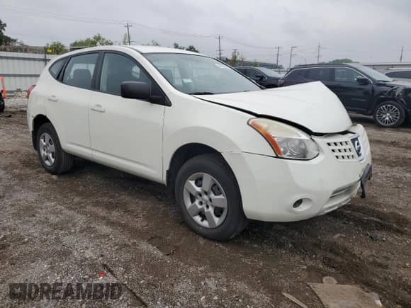 2009 Nissan Rogue S with VIN JN8AS58T29W050441, listed as a Copart auction lot 58765695 with 160,647 mi miles and Salvage title. Bid and sale history available at DreamBid. Image 4.