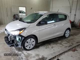 2017 Chevrolet Spark LS z VIN KL8CB6SA0HC754969, wystawiony jako Copart lot #87423225 z przebiegiem 82 847 mil mil oraz Szkoda całkowita • Salvage title. Historia ofert i sprzedaży dostępna na DreamBid. Obrazek 1.