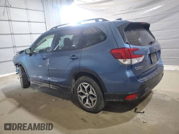2022 Subaru Forester Premium z VIN JF2SKAEC4NH503584, wystawiony jako Copart lot #64584405 z przebiegiem 35 766 mil mil oraz Szkoda całkowita • Salvage title. Historia ofert i sprzedaży dostępna na DreamBid. Obrazek 2.