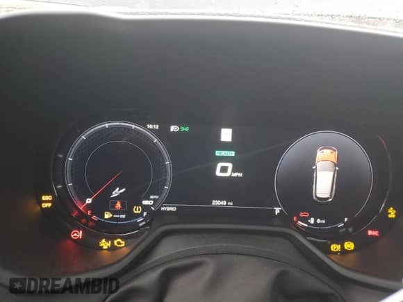 2024 Dodge Hornet R/T с VIN ZACPDFCWXR3A31860, выставлен на аукционе Copart как лот 50129665 с пробегом 23 049 миль миль и Списание • Salvage title. История ставок и продаж доступна на DreamBid. Изображение 9.