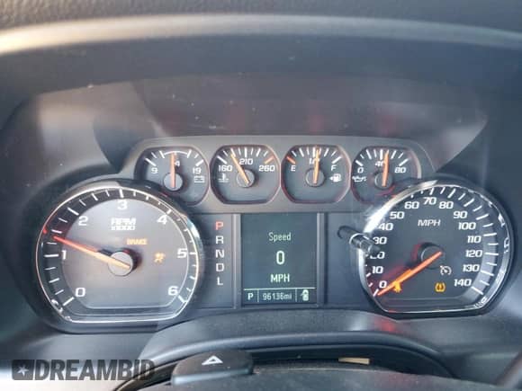 2017 GMC Sierra 1500 with VIN 1GTN1LEH1HZ184052, listed as a Copart auction lot 53999415 with 96,136 mi miles and Salvage title. Bid and sale history available at DreamBid. Image 9.