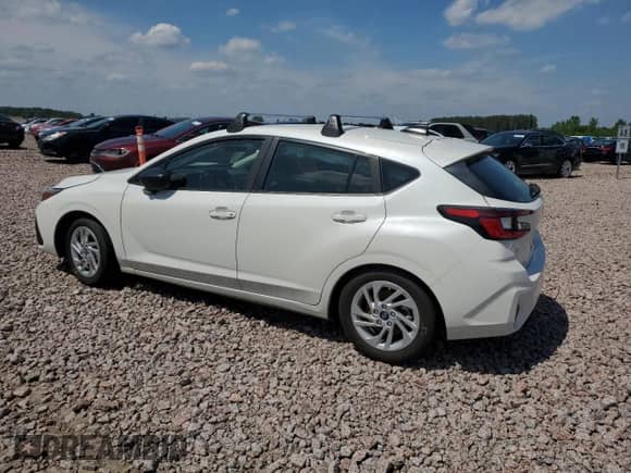 2025 Subaru Impreza с VIN JF1GUABC8S8202367, выставлен на аукционе Copart как лот 62469775 с пробегом 8 034 миль миль и Списание • Salvage title. История ставок и продаж доступна на DreamBid. Изображение 2.