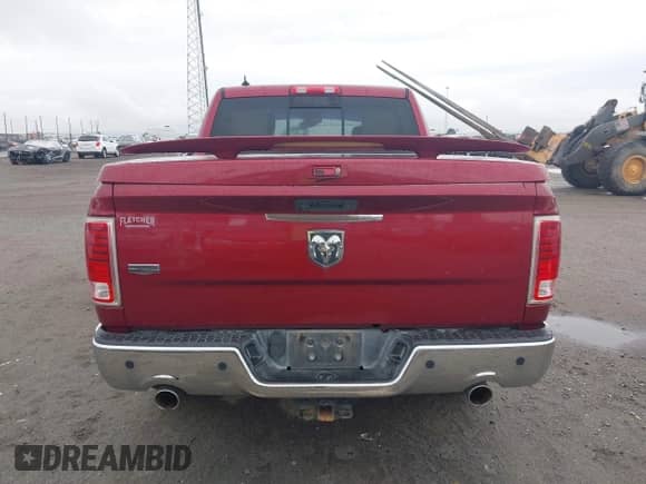 2013 Ram 1500 Laramie with VIN 1C6RR6NT3DS553018, listed as a IAAI auction lot 43055521 with 94,035 mi miles and . Bid and sale history available at DreamBid. Image 16.