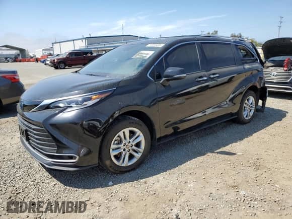 2023 Toyota Sienna Limited с VIN 5TDZSKFC7PS090348, выставлен на аукционе Copart как лот 50559485 с пробегом Не указан миль и Списание • Salvage title. История ставок и продаж доступна на DreamBid. Изображение 1.