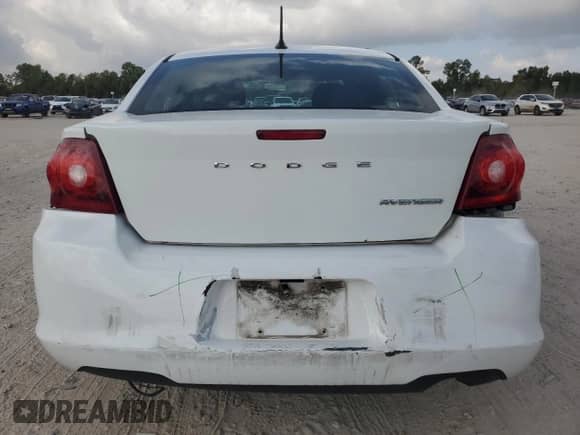 2013 Dodge Avenger SE z VIN 1C3CDZAB2DN665520, wystawiony jako Copart lot #87427435 z przebiegiem 200 188 mil mil oraz Szkoda całkowita • Salvage title. Historia ofert i sprzedaży dostępna na DreamBid. Obrazek 6.