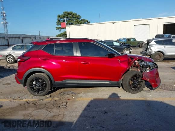 2023 Nissan Kicks SR with VIN 3N1CP5DV3PL483785, listed as a IAAI auction lot 43151002 with 46,331 mi miles and . Bid and sale history available at DreamBid. Image 14.