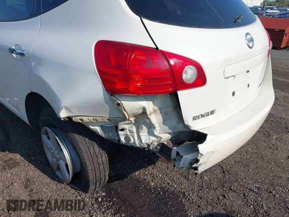 2010 Nissan Rogue S with VIN JN8AS5MV3AW111100, listed as a IAAI auction lot 43124793 with 118,381 mi miles and . Bid and sale history available at DreamBid. Image 6.