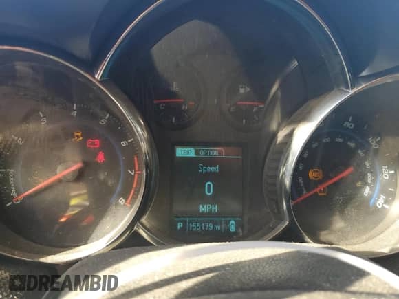 2014 Chevrolet Cruze LTZ with VIN 1G1PG5SB2E7329831, listed as a Copart auction lot 81892715 with 155,179 mi miles and Clean title. Bid and sale history available at DreamBid. Image 9.