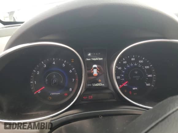 2014 Hyundai Santa Fe с VIN 5XYZUDLB8EG154523, выставлен на аукционе Copart как лот 45708905 с пробегом 116 253 миль миль и Списание • Salvage title. История ставок и продаж доступна на DreamBid. Изображение 9.